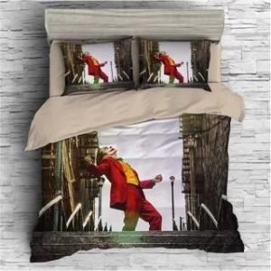 2019 Joker Arthur Fleck Clown #14 Duvet Cover Pillowcase Bedding Set Home Bedroom Decor