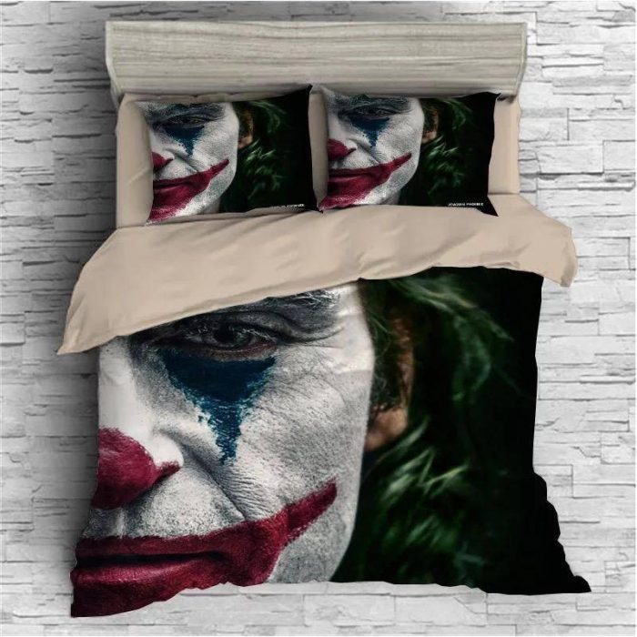 2019 Joker Arthur Fleck Clown #15 Duvet Cover Pillowcase Bedding Set Home Bedroom Decor