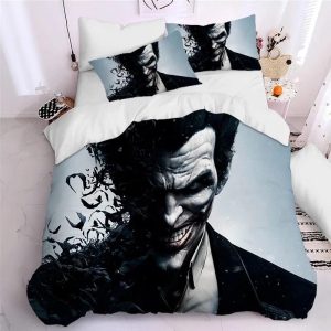 2019 Joker Arthur Fleck Clown #4 Duvet Cover Pillowcase Bedding Set