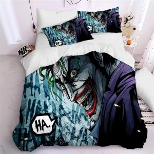 2019 Joker Arthur Fleck Clown #5 Duvet Cover Pillowcase Bedding Set