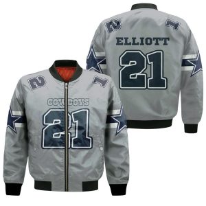 21 Ezekiel Elliott Cowboys Inspired Style Bomber Jacket