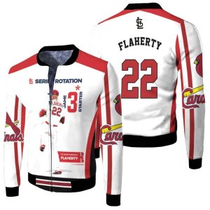 22 Flaherty St Louis Cardinals Fleece Bomber Jacket