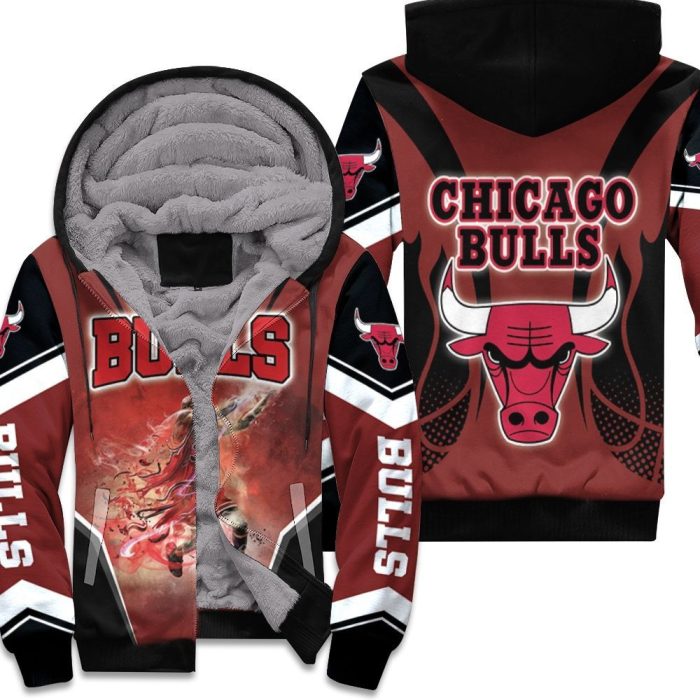 23 Michael Jordan Chicago Bulls Unisex Fleece Hoodie