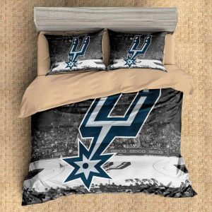 3D San Antonio Spurs Duvet Cover Bedding Set