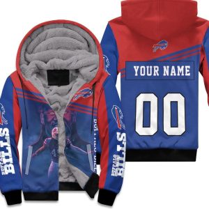 49 Tremaine Edmunds 49 Buffalo Bills Great Player 2020 Nfl Personalized Unisex Fleece Hoodie