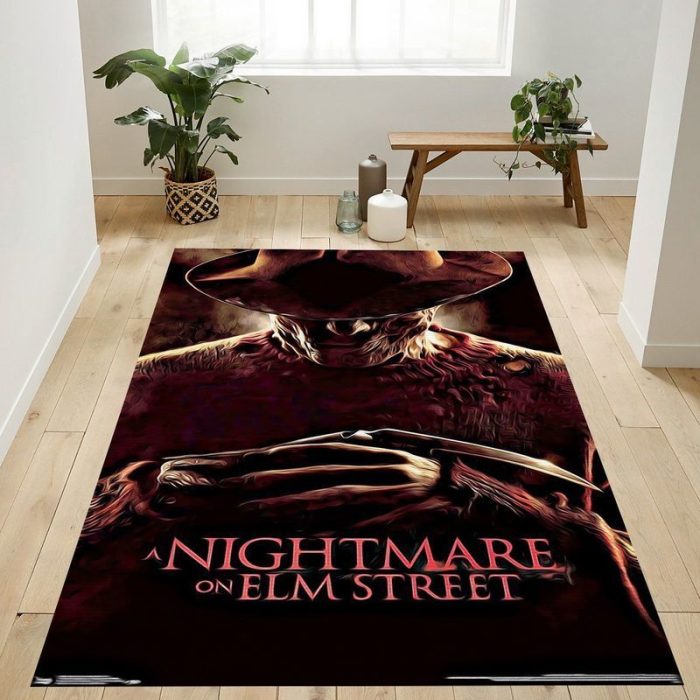 A Nightmare On Elm Street Area Rug Living Room Rug Home Decor Floor Decor