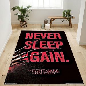 A Nightmare On Elm Street Sleep 1 Area Rug Living Room And Bed Room Rug