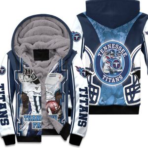 A.J Brown #11 Tennessee Titans Afc South Champions Super Bowl 2021 Unisex Fleece Hoodie