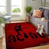 Ac-Dc Hard Rock Band Living Room Carpet Living Room Rugs