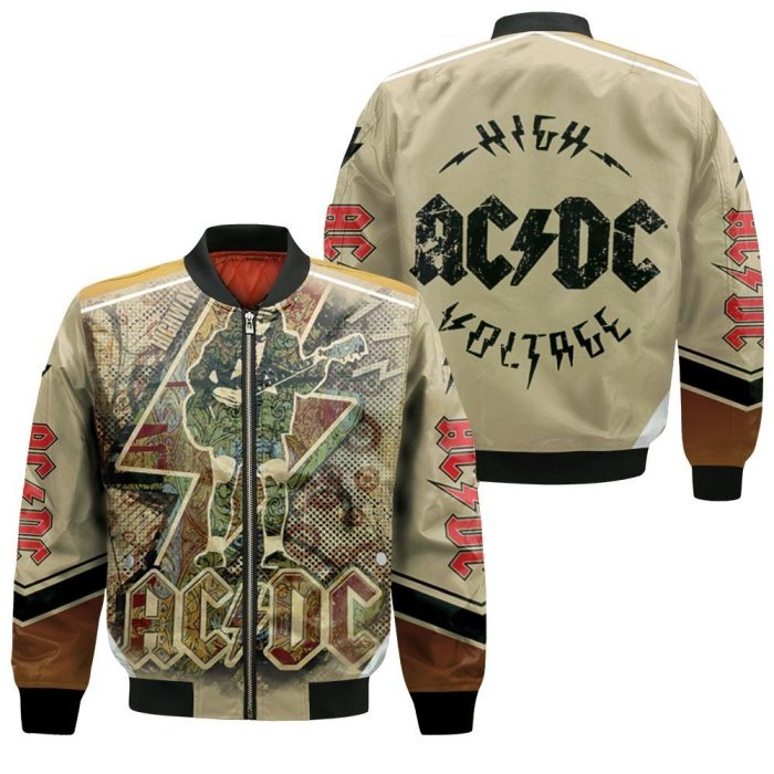 Acdc Angus Young Highway To Hell Bomber Jacket