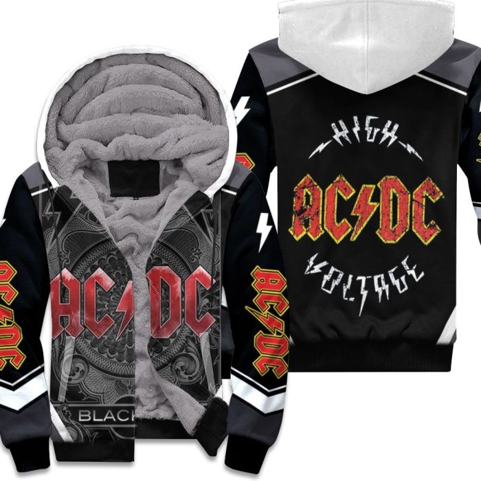 Acdc Black Ice Tour Unisex Fleece Hoodie