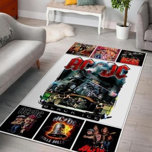 Acdc Ver 3 Area Rug Living Room Rug