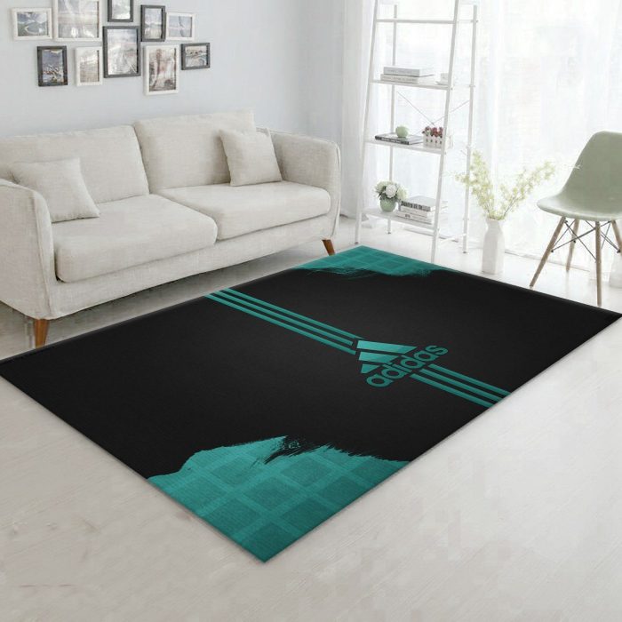 Adidas Area Rug For Christmas Fashion Brand Rug Bedroom Rug Us Decor