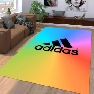 Adidas Colorful Area Rugs Living Room Carpet Floor Decor