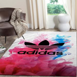 Adidas Logo Area Rugs Luxury Living Room Carpetbrands Fashion Floor Decor