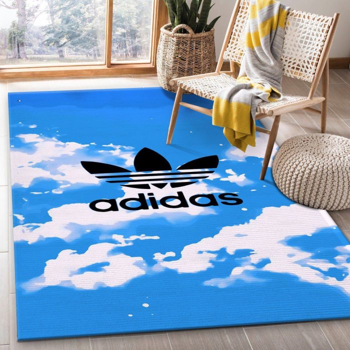 Adidas Logo Rug Fashion Brand Rug Us Decor