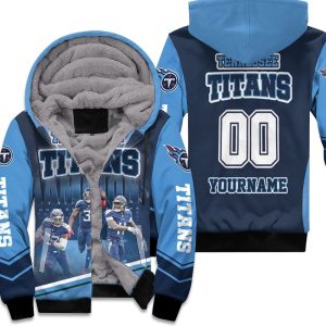 Afc South Division Champions Tennessee Titans Super Bowl 2021 2 Personalized Unisex Fleece Hoodie