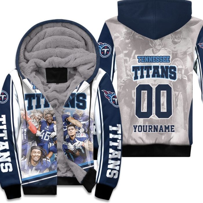 Afc South Division Super Bowl 2021 Tennessee Titans Personalized Unisex Fleece Hoodie