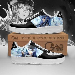 Akame Ga Kill Esdeath Shoes Custom Anime Air Force Sneakers Pt11