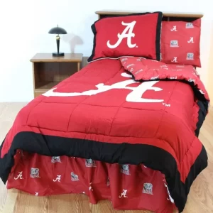 Alabama Crimson Tide Bedding Set - 1 Duvet Cover & 2 Pillow Cases