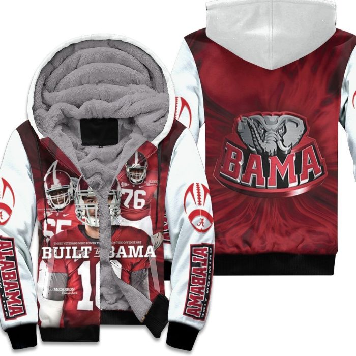 Alabama Crimson Tide Chance Warmack Mccarron Flucker Built By Bama Unisex Fleece Hoodie