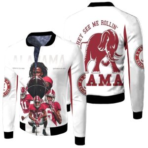 Alabama Crimson Tide National Champions 2021 Fleece Bomber Jacket