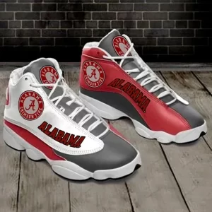 Alabama Crimson Tide Team Air Jordan 13 Custom Sneakers Football Team Sneakers