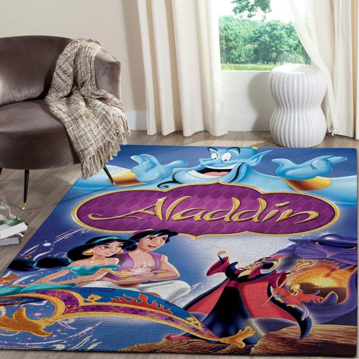 Aladdin & Jasmine Area Rugs Disney Movies Living Room Carpet Local Brands Floor Decor