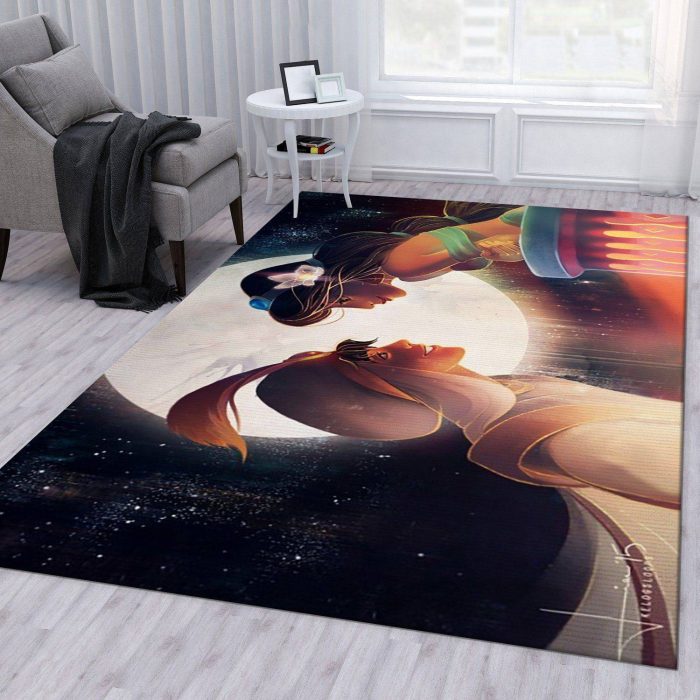 Aladdin Ver4 Area Rug For Christmas Living Room And Bedroom Rug