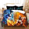 Alice in Wonderland #14 Duvet Cover Pillowcase Bedding Set Home Bedroom Decor