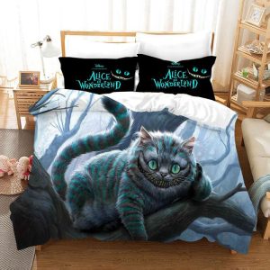 Alice in Wonderland #15 Duvet Cover Pillowcase Bedding Set Home Bedroom Decor