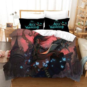 Alice in Wonderland #23 Duvet Cover Pillowcase Bedding Set Home Bedroom Decor