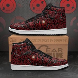 All Sharingan Eyes Sneakers Naruto Custom Anime Shoes