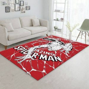 Amazing Spider Man Area Rug Living Room And Bed Room Rug