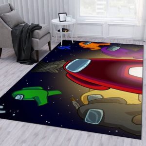 Among Us Gaming 6 Area Rug Living Room And Bed Room Rug