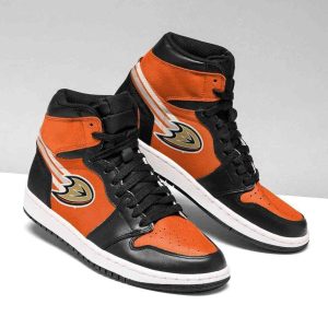 Anaheim Ducks NHL Top Air Jordan 1 Sport Custom Sneakers