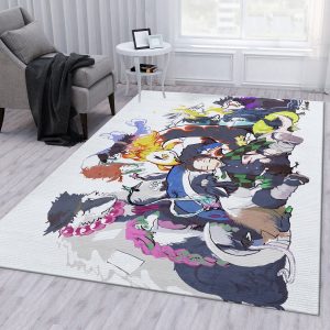 Anime Demon Slayer V9 Rug Bedroom Rug Home Decor Floor Decor