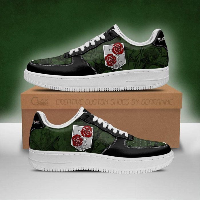 Aot Garrison Regiment Air Force Sneakers Attack On Titan Anime Shoes