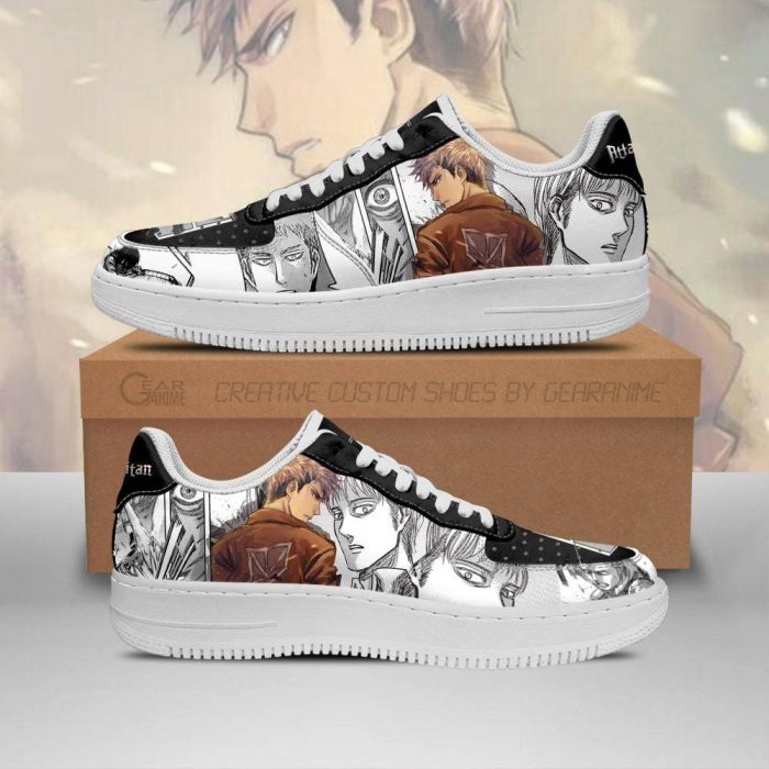 Aot Jean Air Force Sneakers Attack On Titan Anime Shoes Mixed Manga