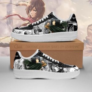 Aot Mikasa Air Force Sneakers Attack On Titan Anime Shoes Mixed Manga