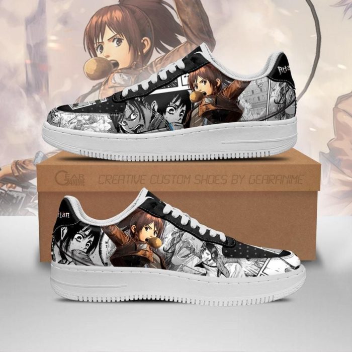 Aot Sasha Air Force Sneakers Attack On Titan Anime Shoes Mixed Manga