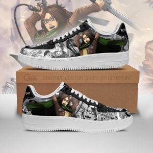 Aot Zoe Hange Air Force Sneakers Attack On Titan Anime Manga Shoes