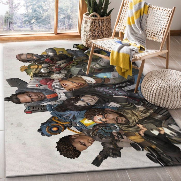 Apex Legends Team V1 Area Rug Bedroom Rug