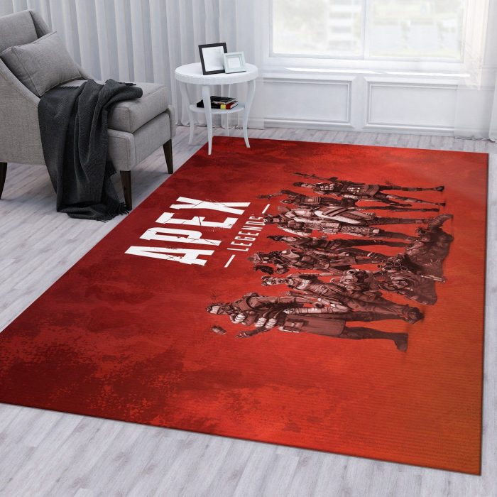 Apex Legends Team V2 Area Rug For Christmas Bedroom Rug Us Decor