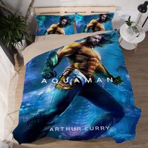 Aquaman #4 Duvet Cover Pillowcase Bedding Set