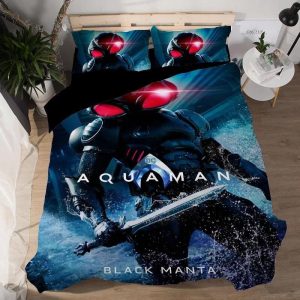 Aquaman Black Manta #5 Duvet Cover Pillowcase Bedding Set