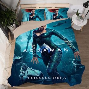 Aquaman Mera #3 Duvet Cover Pillowcase Bedding Set