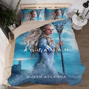 Aquaman Queen Atlanna #2 Duvet Cover Pillowcase Bedding Set