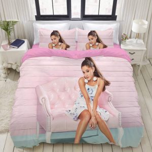 Ariana Grande #2 Duvet Cover Pillowcase Bedding Set Home Bedroom Decor