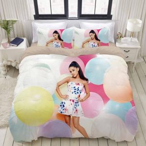 Ariana Grande #3 Duvet Cover Pillowcase Bedding Set Home Bedroom Decor